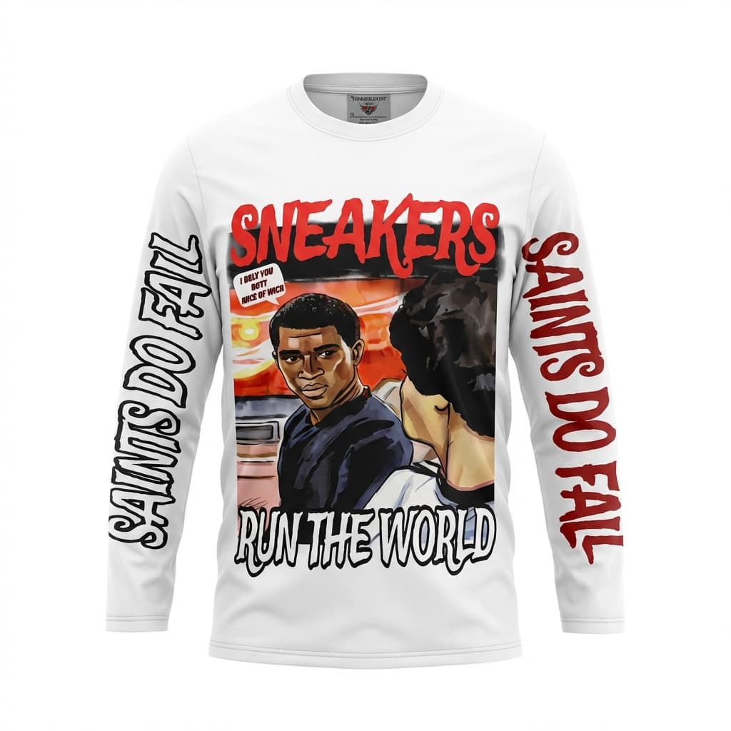 Saints Do Fall Long Sleeve - front